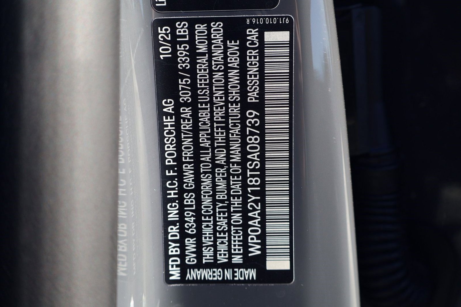 New 2026 Porsche Taycan AWD/4WD image 28