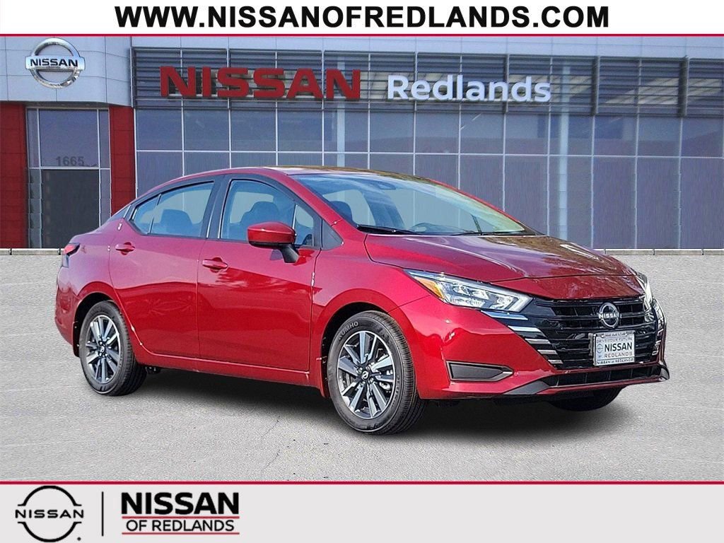 New 2025 Nissan Versa SV w/ Trunk Package FWD image 1