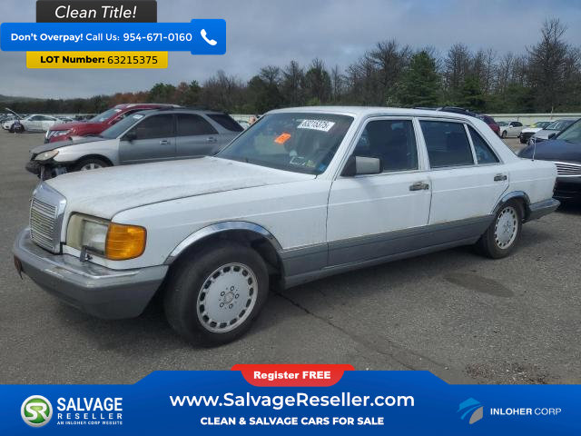 Used 1986 Mercedes-Benz 560 SEL