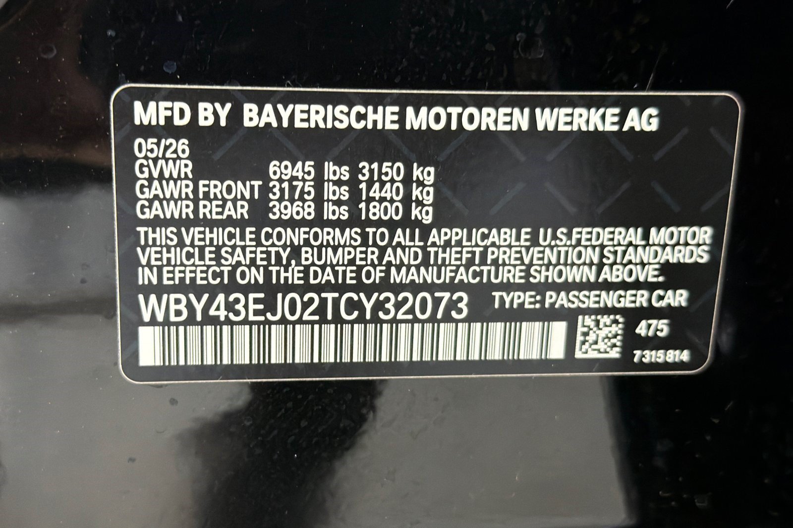 Used 2026 BMW i7 xDrive60 w/ M Sport Package RWD image 24