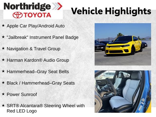 Used 2023 Dodge Charger SRT Hellcat w/ Harman/Kardon Audio Group RWD image 2