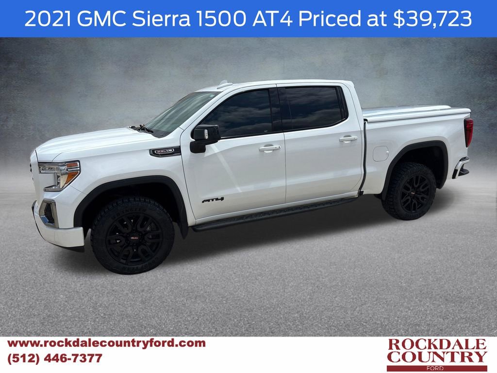 Used 2021 GMC Sierra 1500 AT4 AWD/4WD image 1
