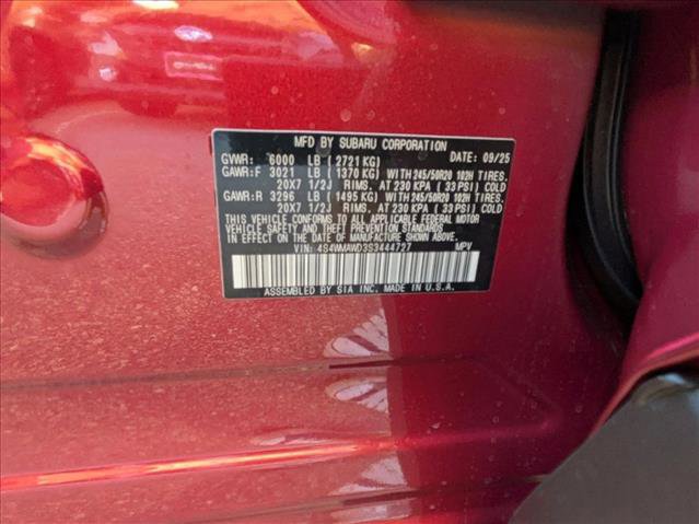 New 2025 Subaru Ascent Bronze Edition image 24