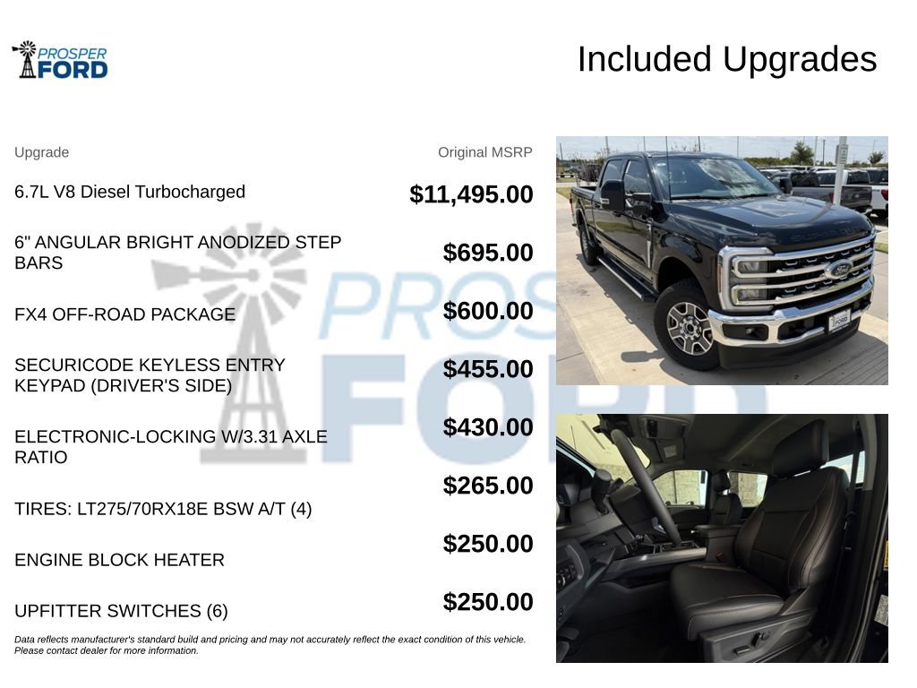 New 2026 Ford F250 Lariat w/ FX4 Off-Road Package AWD/4WD image 3
