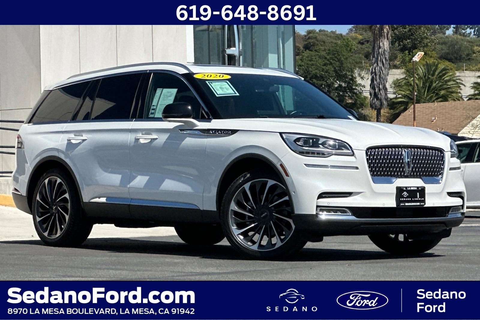 Used 2020 Lincoln Aviator Reserve w/ Equipment Group 202A