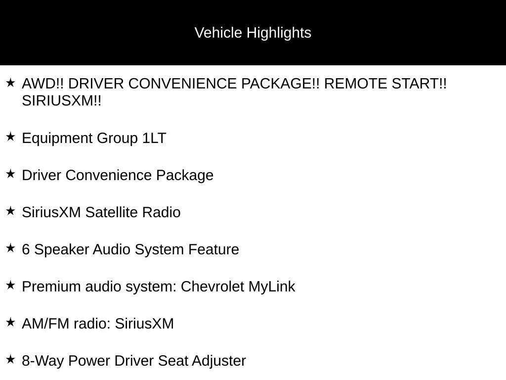 Used 2015 Chevrolet Equinox LT w/ Driver Convenience Package AWD/4WD image 37