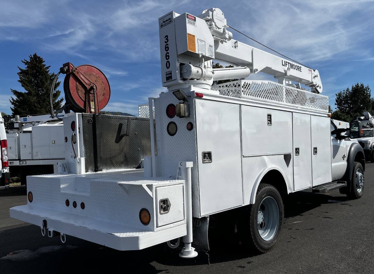 Used 2012 Ford F550 4x4 Regular Cab Super Duty w/ Payload Upgrade Pkg image 5