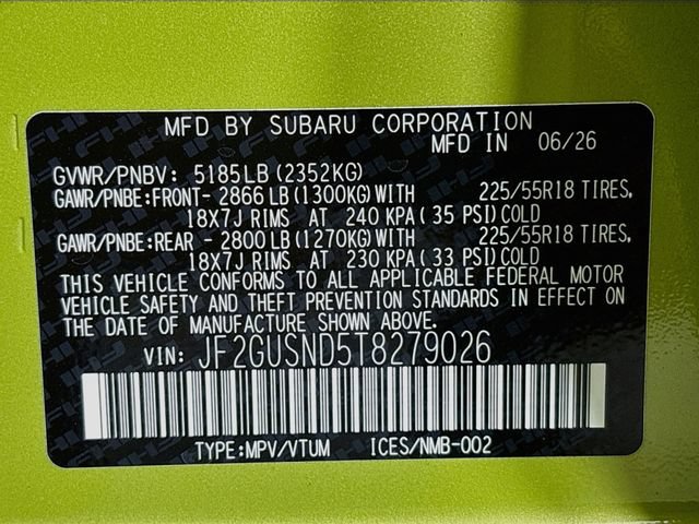 New 2026 Subaru Crosstrek 2.5i Limited w/ Crosstrek Mirror Package AWD/4WD image 32