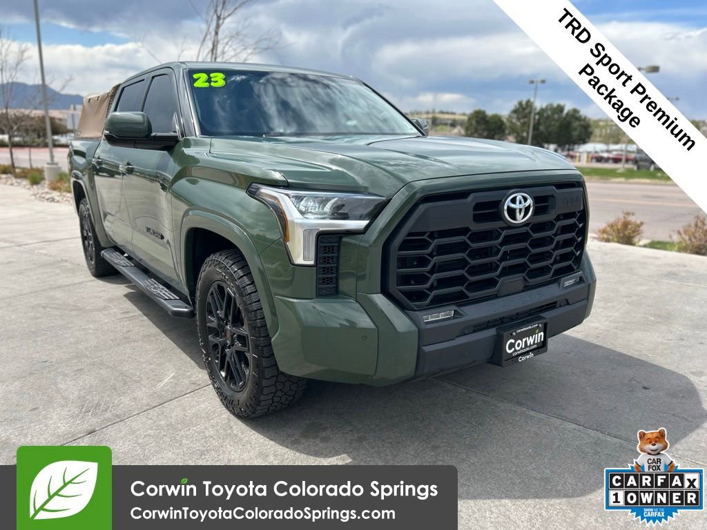 Used 2023 Toyota Tundra SR5 w/ TRD Sport Premium Package AWD/4WD image 1