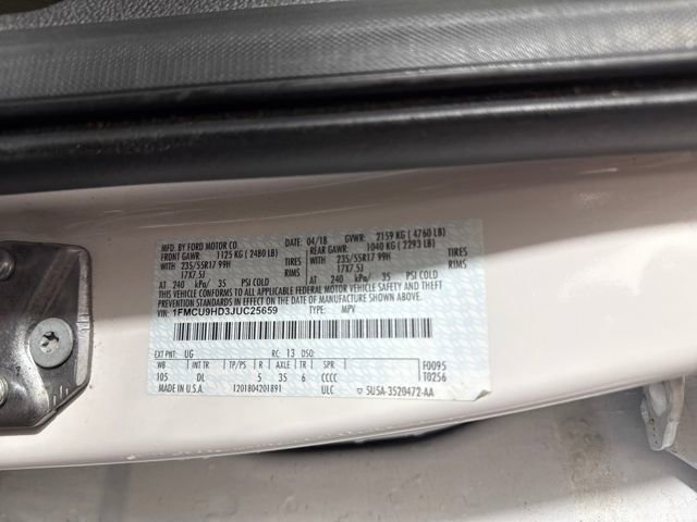 Used 2018 Ford Escape SEL image 26