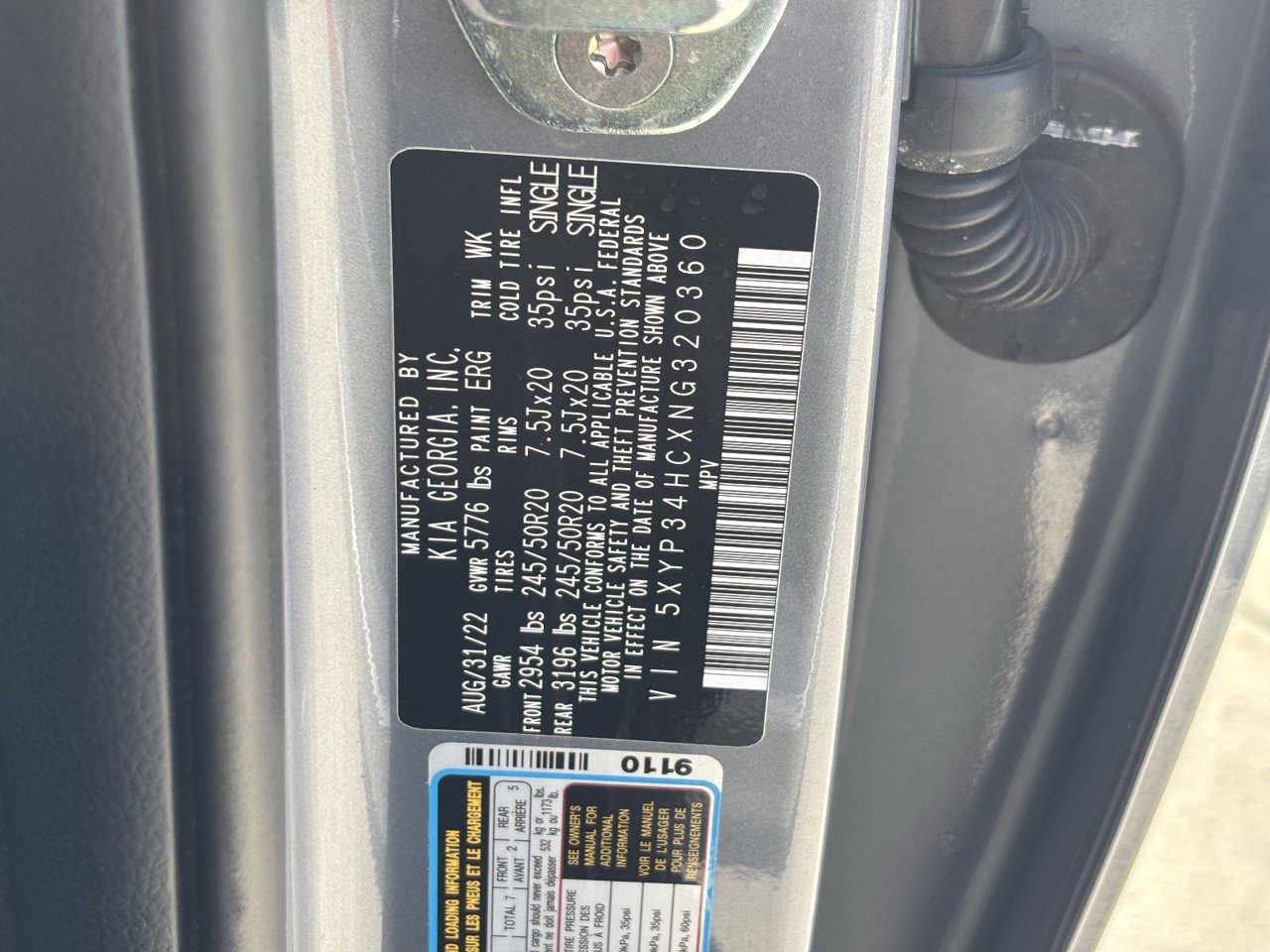Used 2022 Kia Telluride EX w/ EX Premium Package FWD image 32