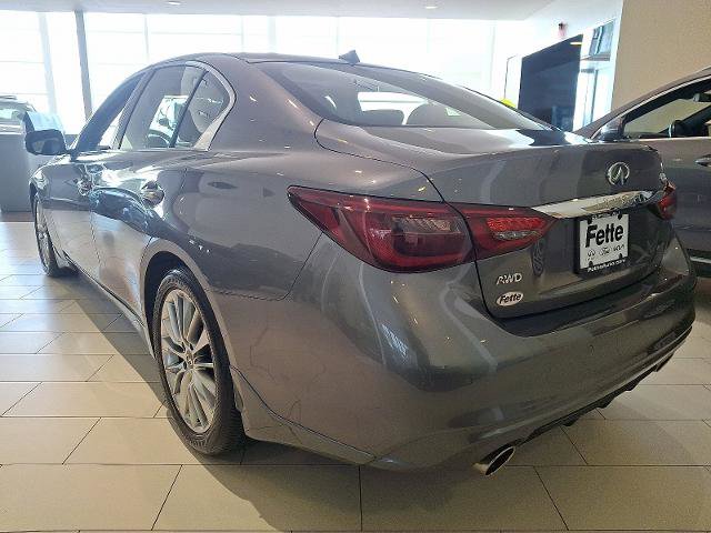 Certified 2023 INFINITI Q50 Luxe w/ Cargo Package image 6
