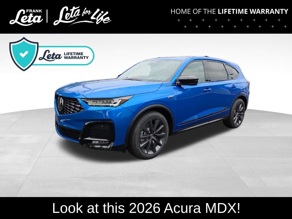 New 2026 Acura MDX A-Spec