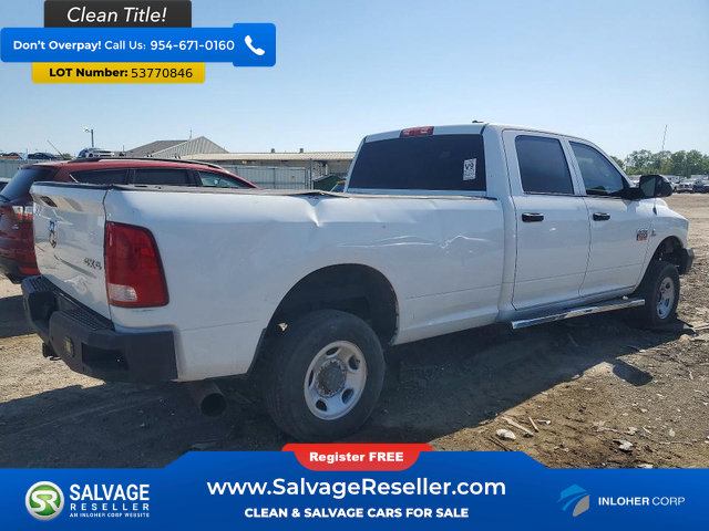 Used 2012 RAM 2500 ST w/ Chrome Appearance Group AWD/4WD image 4