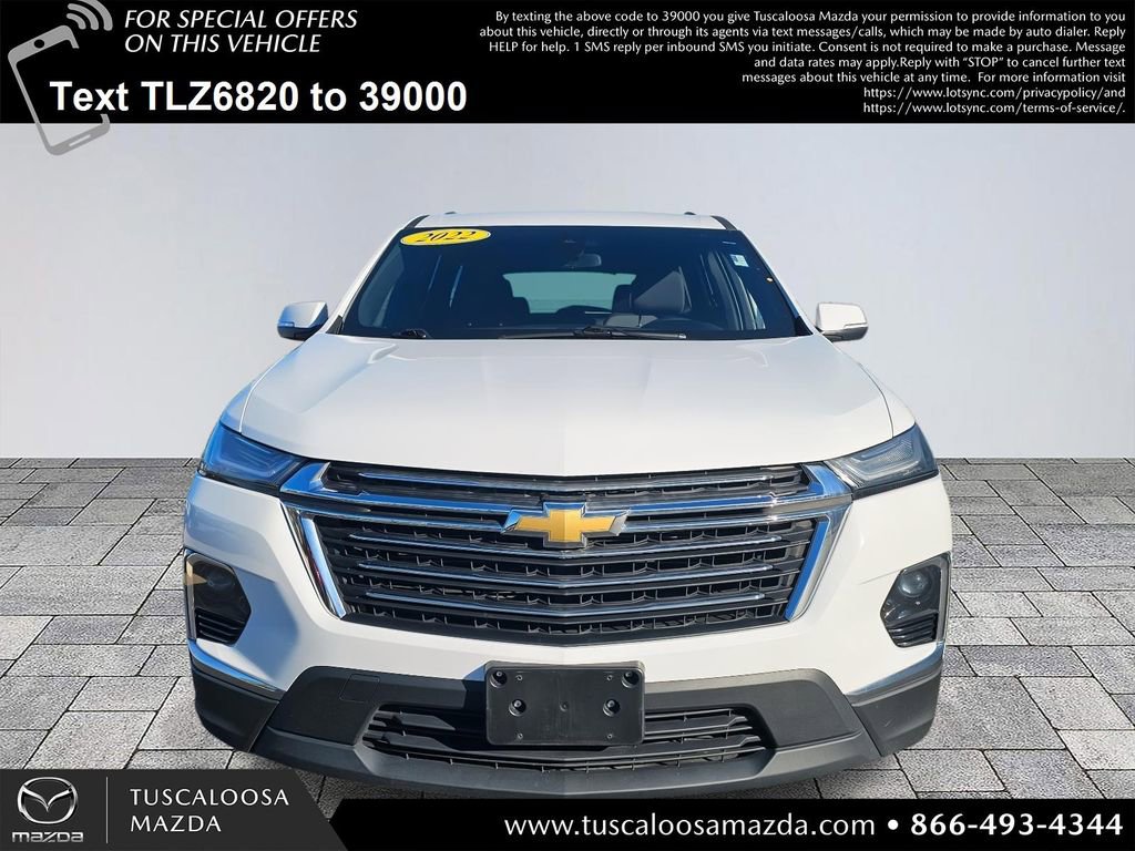 Used 2022 Chevrolet Traverse LT w/ LPO, Floor Liner Package image 2