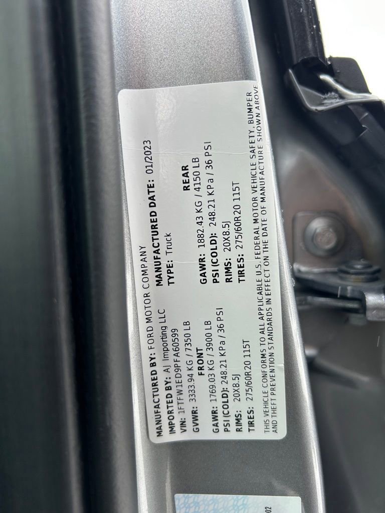 Used 2023 Ford F150 Lariat w/ Equipment Group 502A High image 27