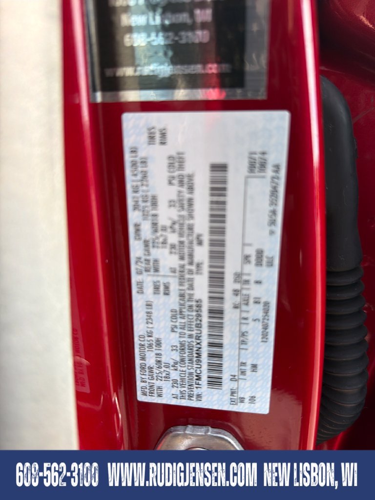 Used 2024 Ford Escape ST-Line w/ Tech Pack #1 AWD/4WD image 30