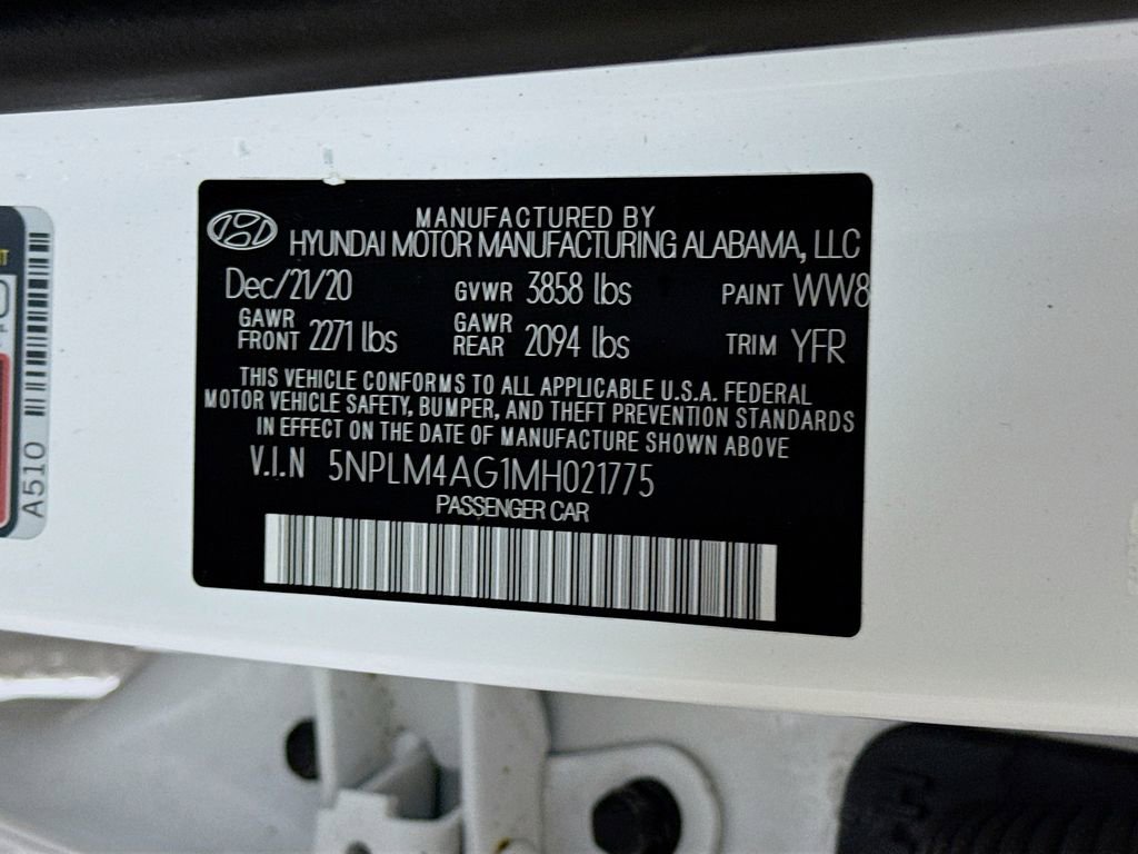 Certified 2021 Hyundai Elantra SEL FWD image 33