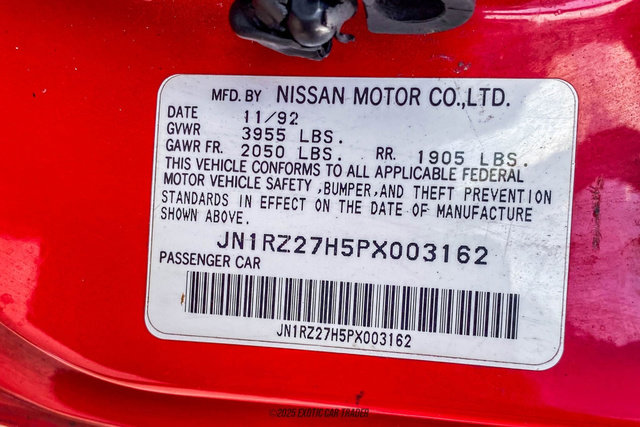 Used 1993 Nissan 300ZX Convertible RWD image 43