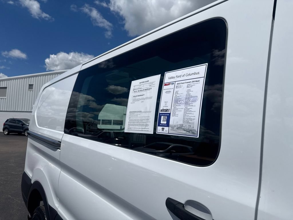 Used 2023 Ford Transit 250 Low Roof w/ Exterior Upgrade Package RWD image 17