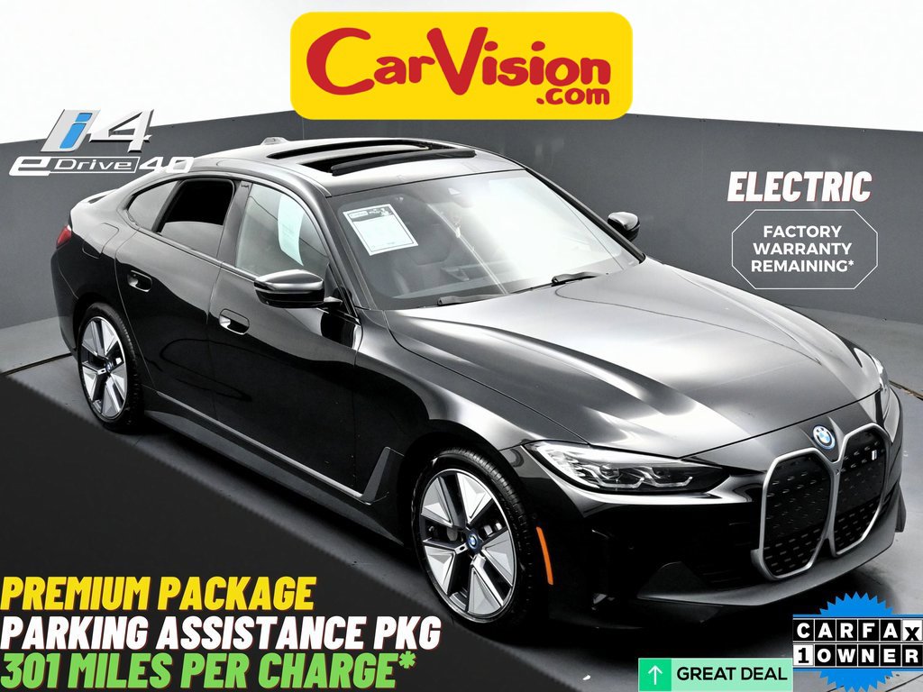Used 2022 BMW i4 eDrive40 w/ Premium Package image 1