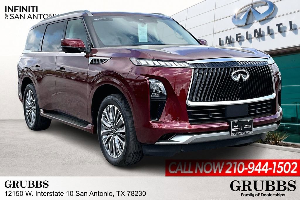 Certified 2025 INFINITI QX80 Sensory