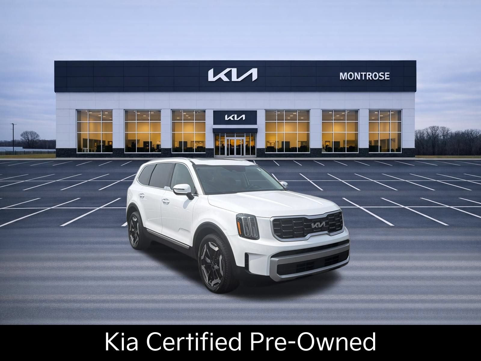 Certified 2024 Kia Telluride S w/ S Sunroof Package AWD/4WD image 3