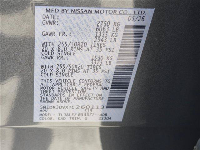 New 2026 Nissan Pathfinder Platinum FWD image 16