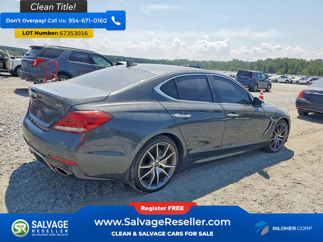 Used 2019 Genesis G70 3.3T Design RWD image 4