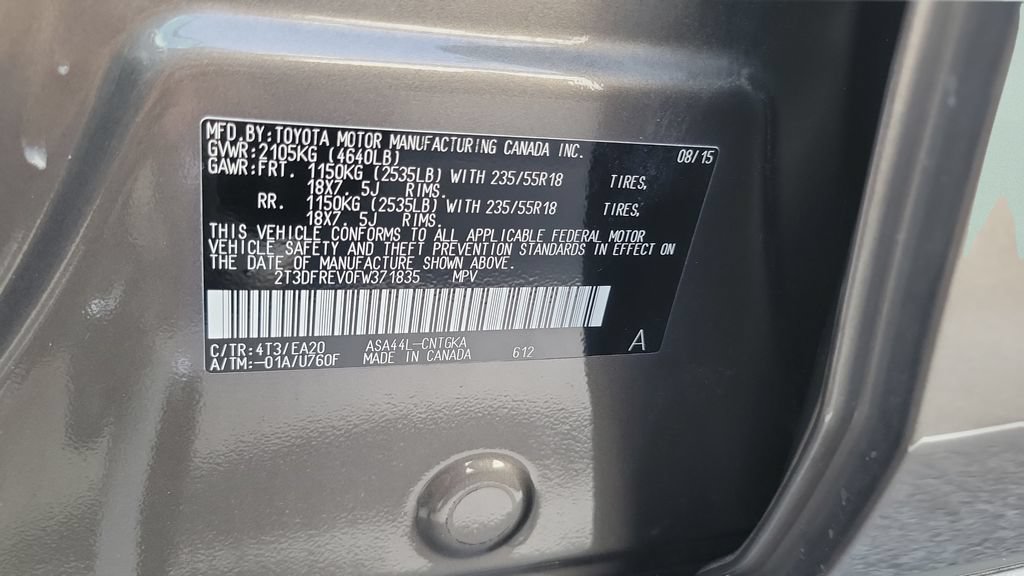 Used 2015 Toyota RAV4 Limited w/ Technology Package AWD/4WD image 26