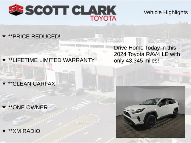 Used 2024 Toyota RAV4 LE AWD/4WD image 12