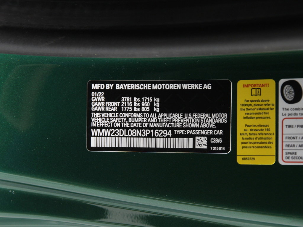 Certified 2022 MINI Cooper Convertible image 23