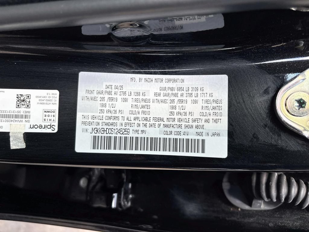 Certified 2025 MAZDA CX-90 3.3 Turbo w/ Preferred Package AWD/4WD image 33