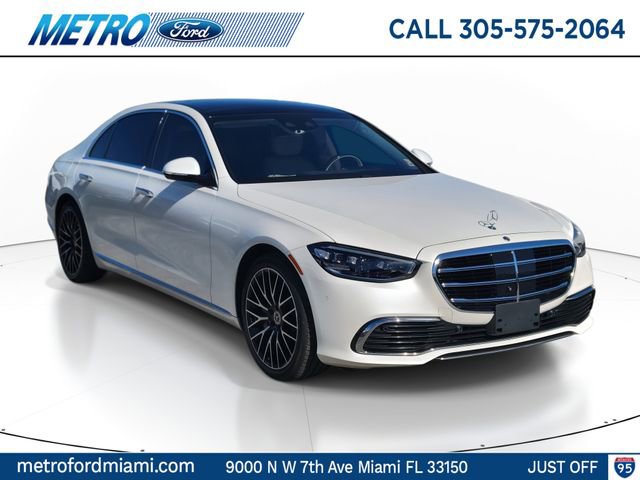 Used 2021 Mercedes-Benz S 580 4MATIC Sedan image 1