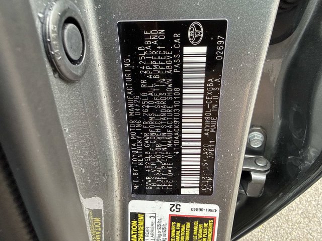 Used 2026 Toyota Camry XLE w/ Premium Plus Package FWD image 30