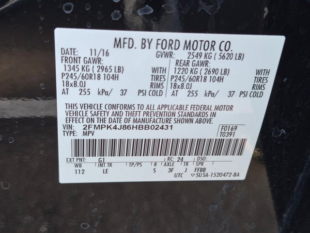 Used 2017 Ford Edge SEL w/ Equipment Group 201A AWD/4WD image 16