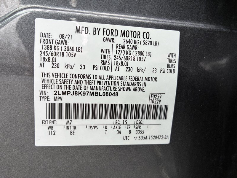 Used 2021 Lincoln Nautilus Reserve AWD/4WD image 22