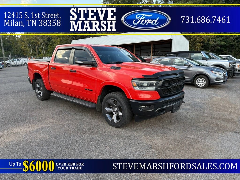 Used 2021 RAM 1500 Big Horn w/ Built-to-serve Edition AWD/4WD image 1