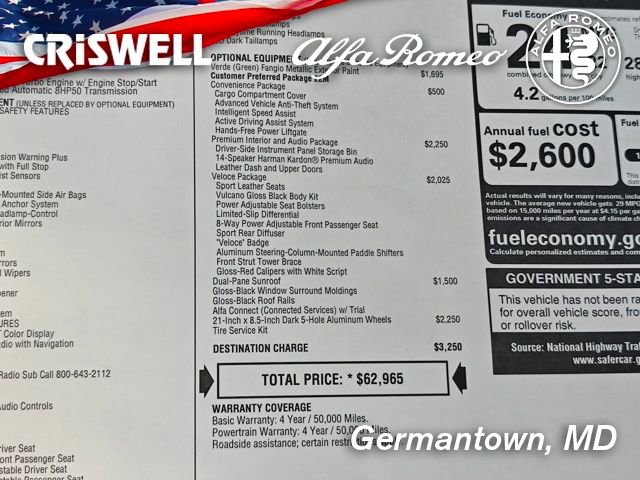 New 2026 Alfa Romeo Stelvio Sprint image 50