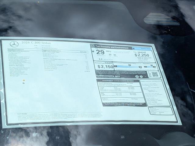 New 2026 Mercedes-Benz C 300 Sedan image 16