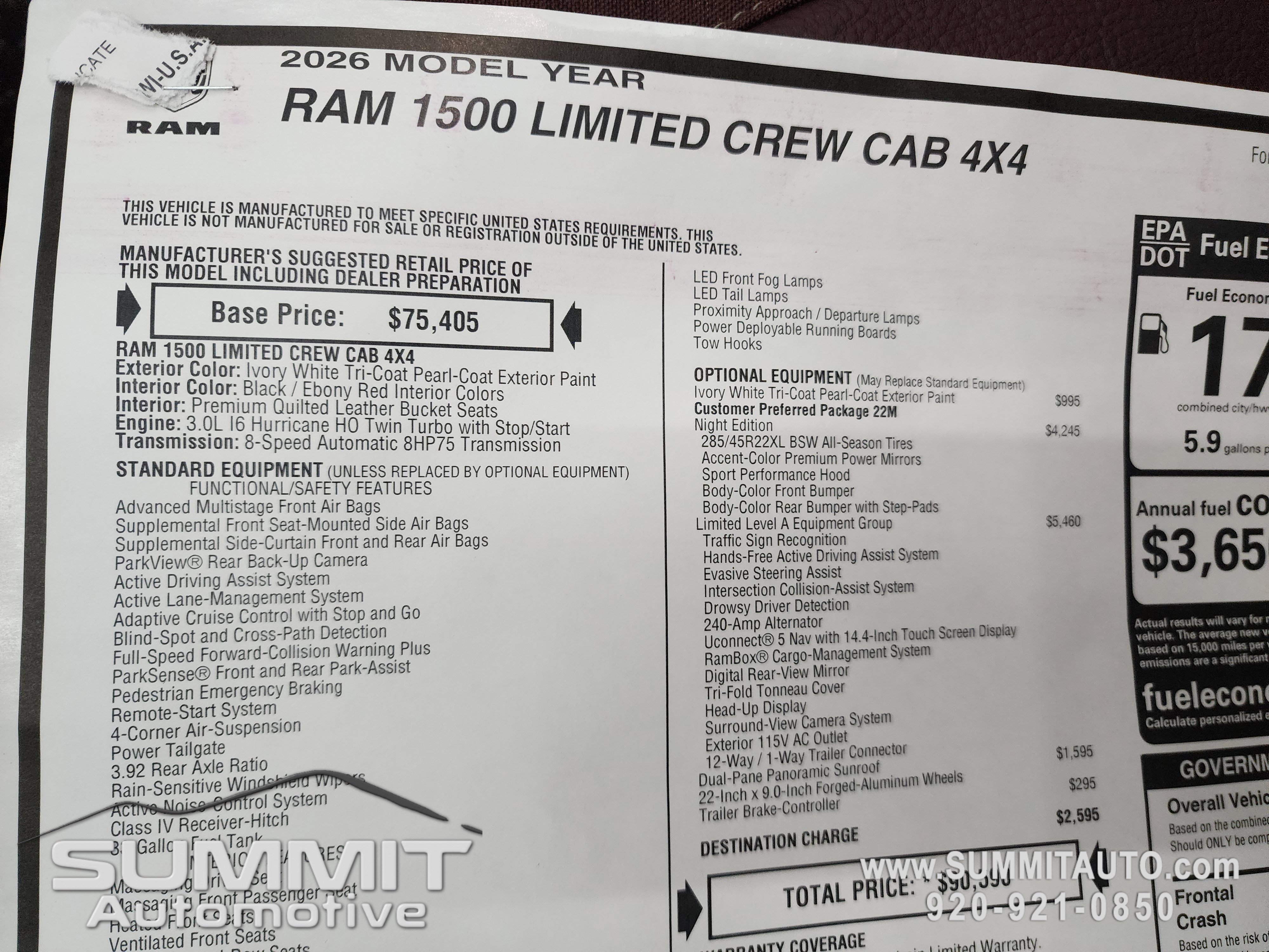 New 2026 RAM 1500 Limited image 40