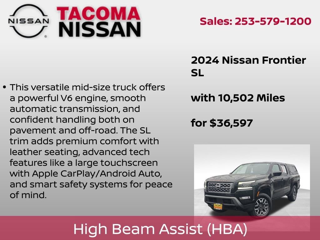 Used 2024 Nissan Frontier SL w/ Technology Package image 27