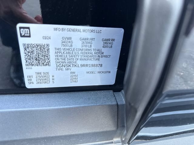 Certified 2024 Chevrolet Tahoe High Country AWD/4WD image 28