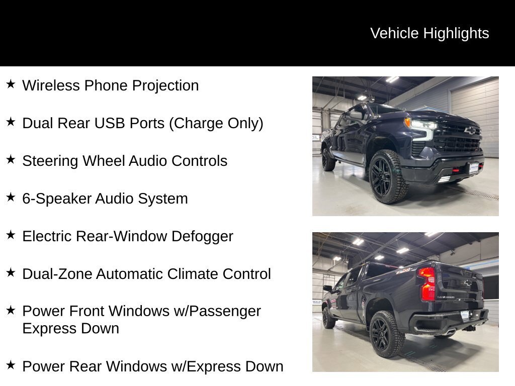 Used 2022 Chevrolet Silverado 1500 LT Trail Boss w/ Protection Package AWD/4WD image 13