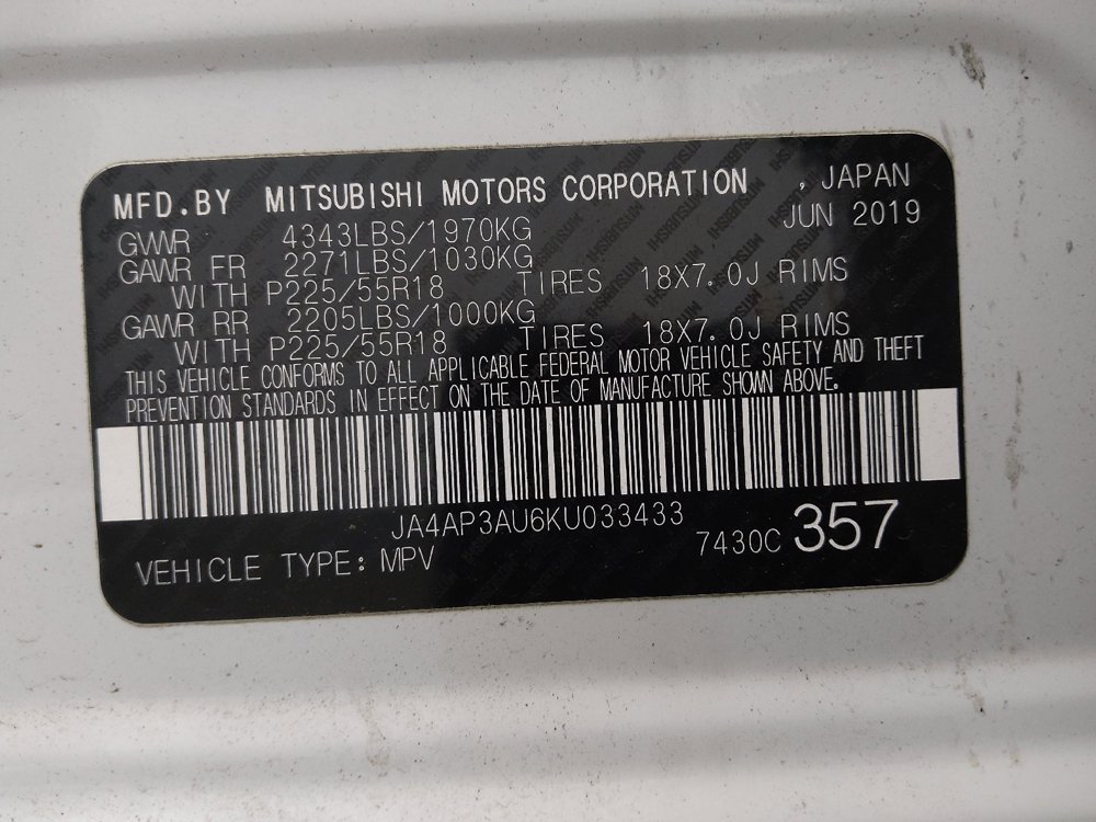 Used 2019 Mitsubishi Outlander Sport ES FWD image 33