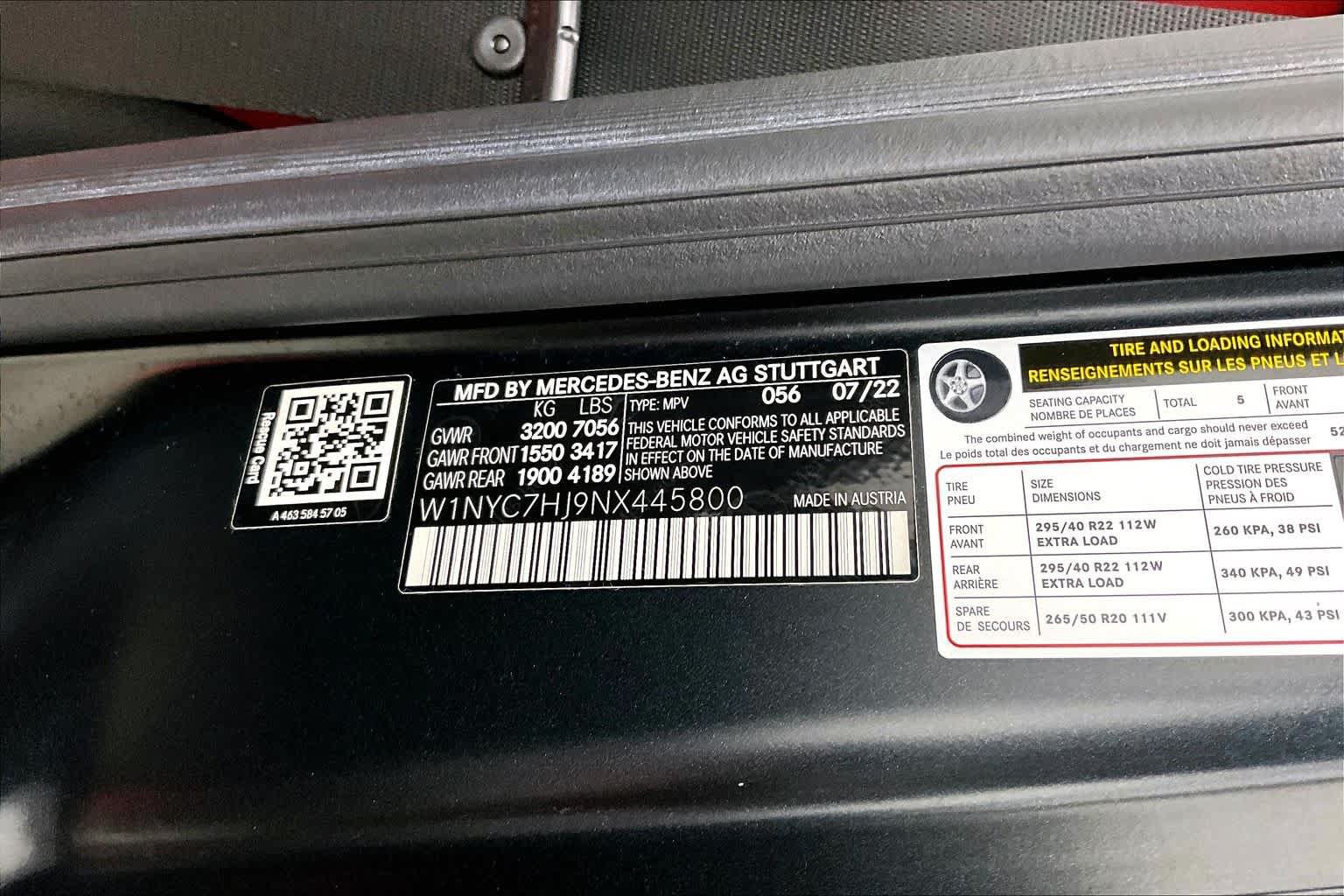 Certified 2022 Mercedes-Benz G 63 AMG 4MATIC image 35
