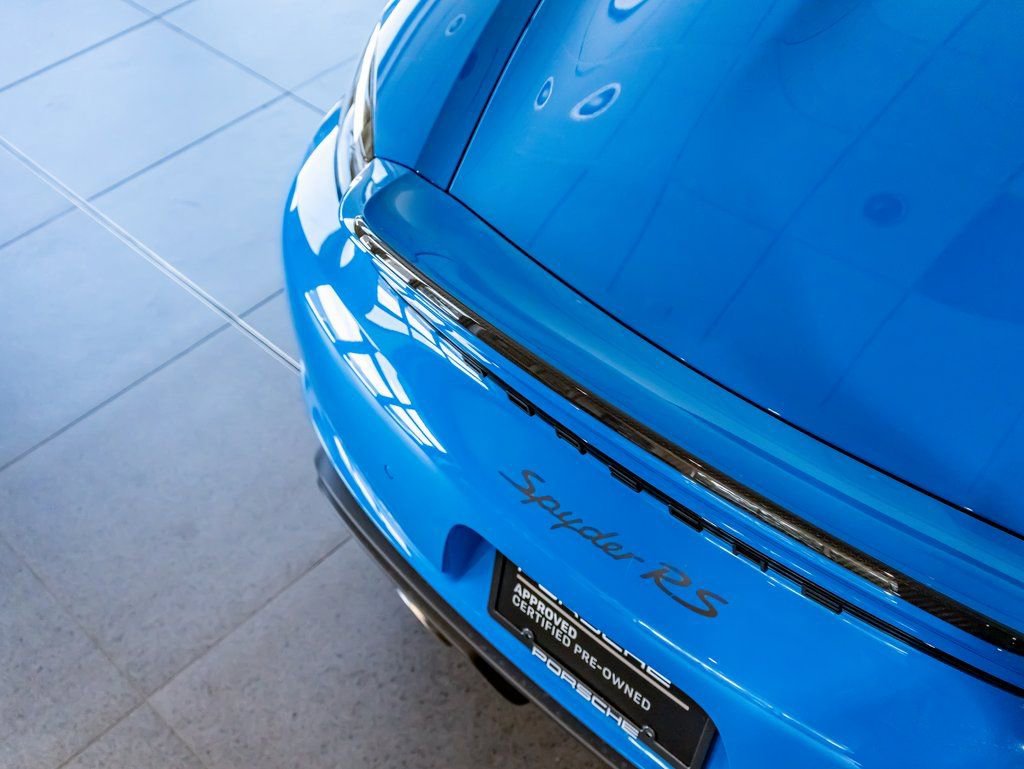 Certified 2024 Porsche 718 Boxster Spyder RS image 30