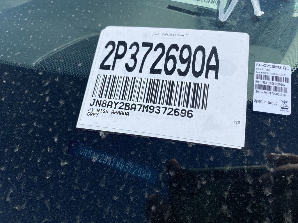 Used 2021 Nissan Armada SL w/ Captain's Chairs Package RWD image 14