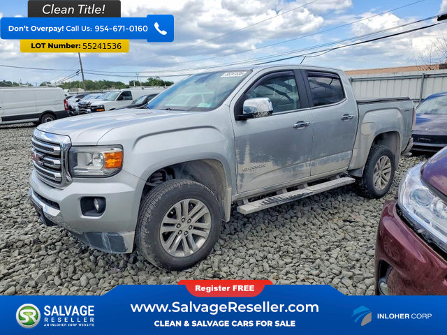 Used 2016 GMC Canyon SLT w/ LPO, Bed Protection Package AWD/4WD image 1