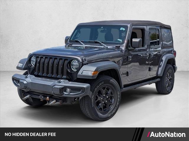Used 2021 Jeep Wrangler Unlimited Sport AWD/4WD video 1